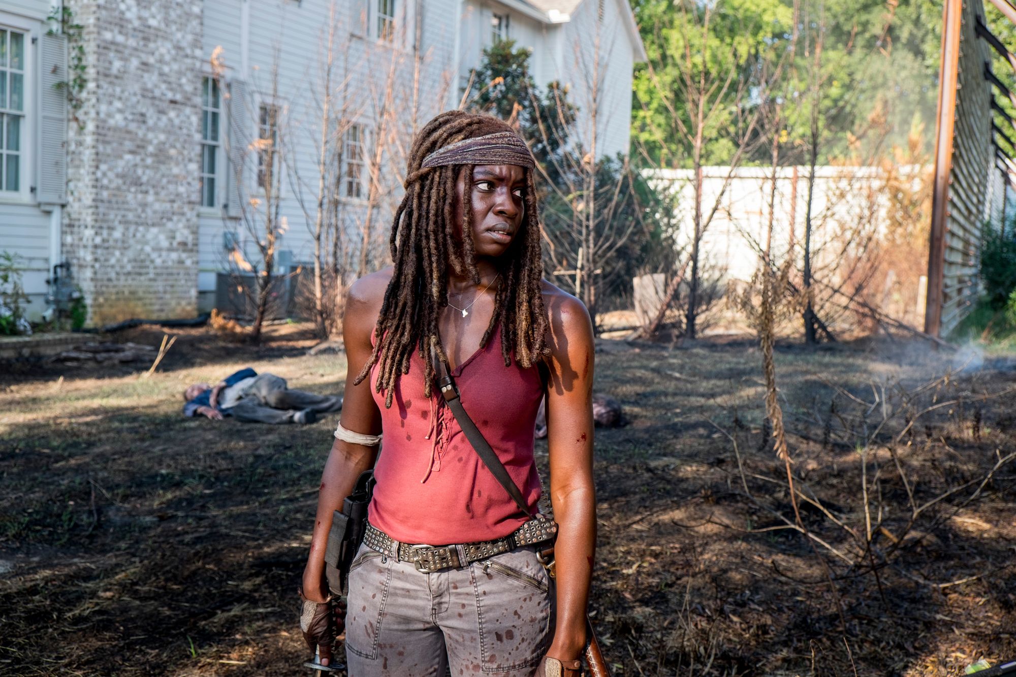 EXCLUSIVE Rick Michonne and Negan Return in New Walking Dead Photos