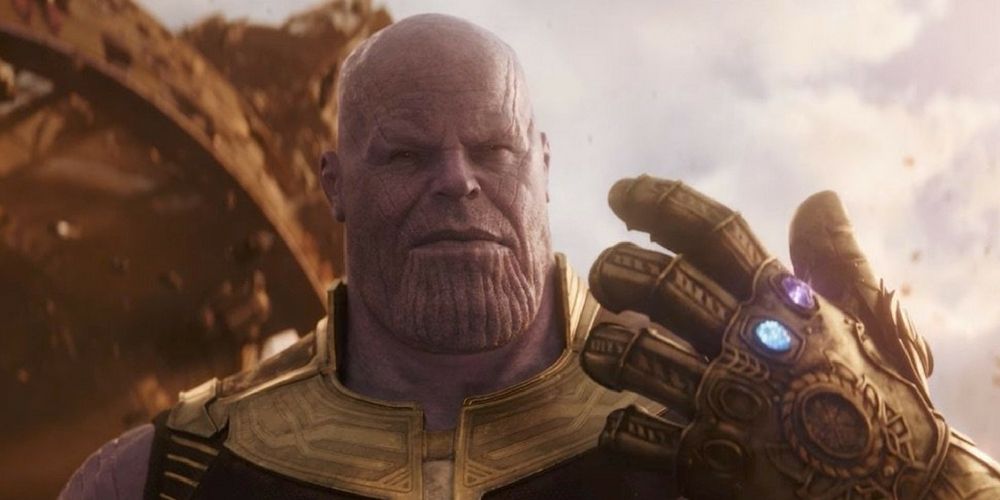 Thanos in Infinity War