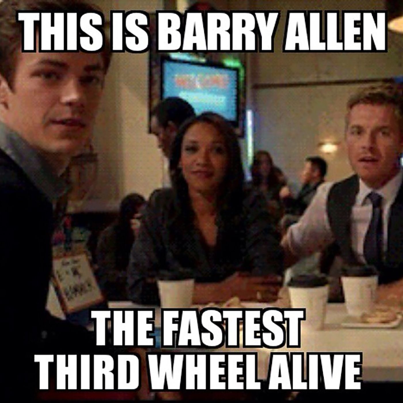 The Flash Barry Third Wheel