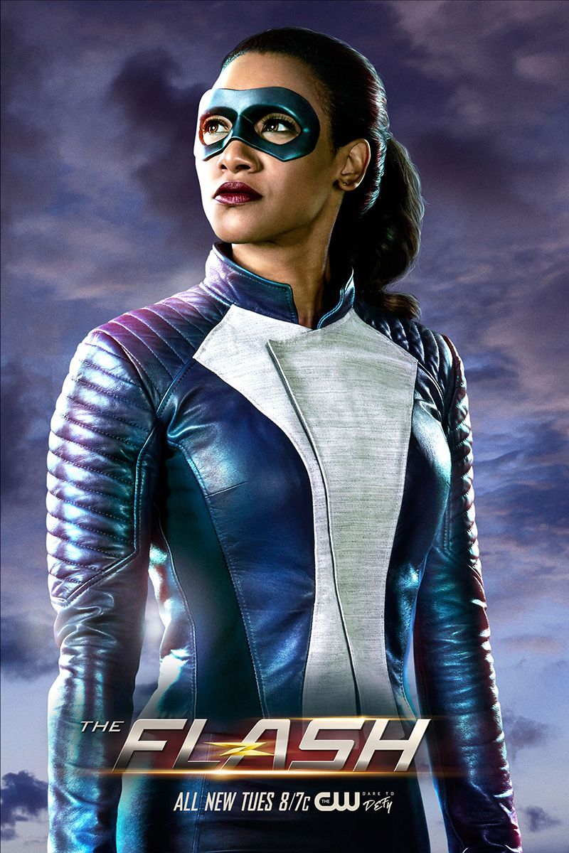 The Flash's Iris West gets a superhero costume of her very own.