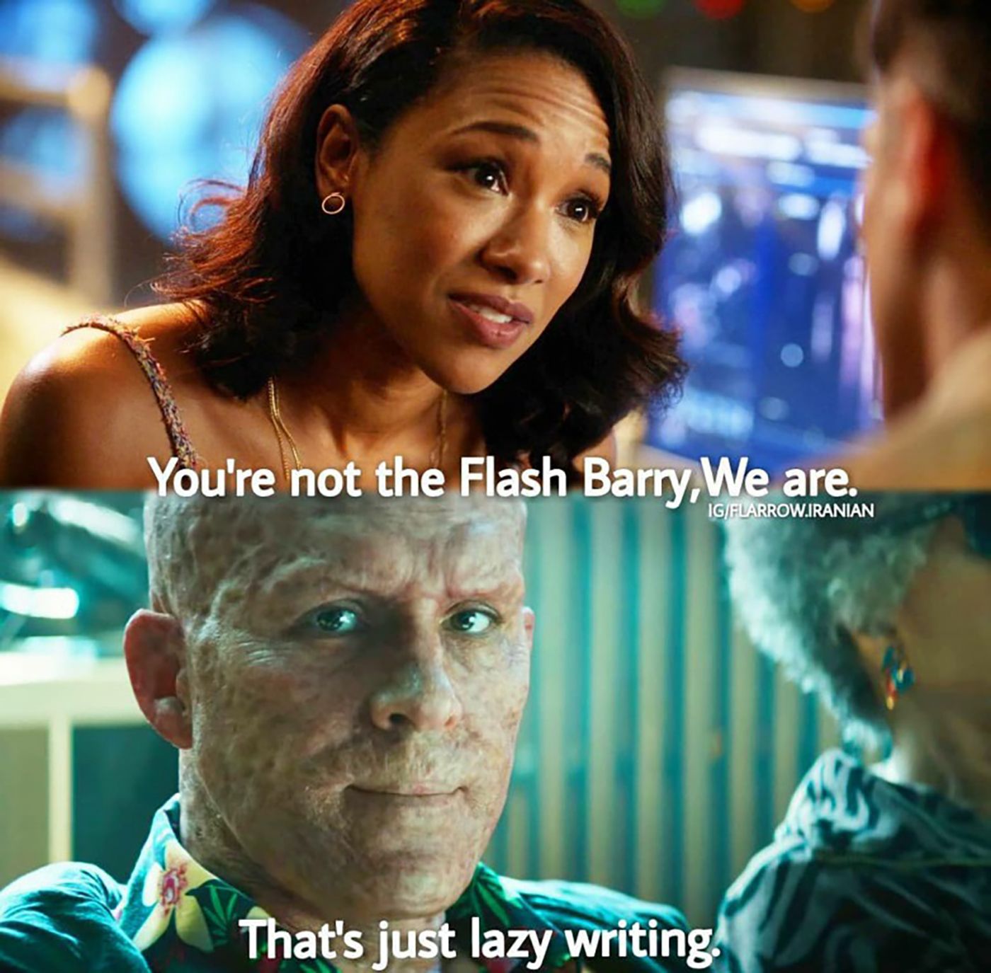 The Flash Lazy Writing