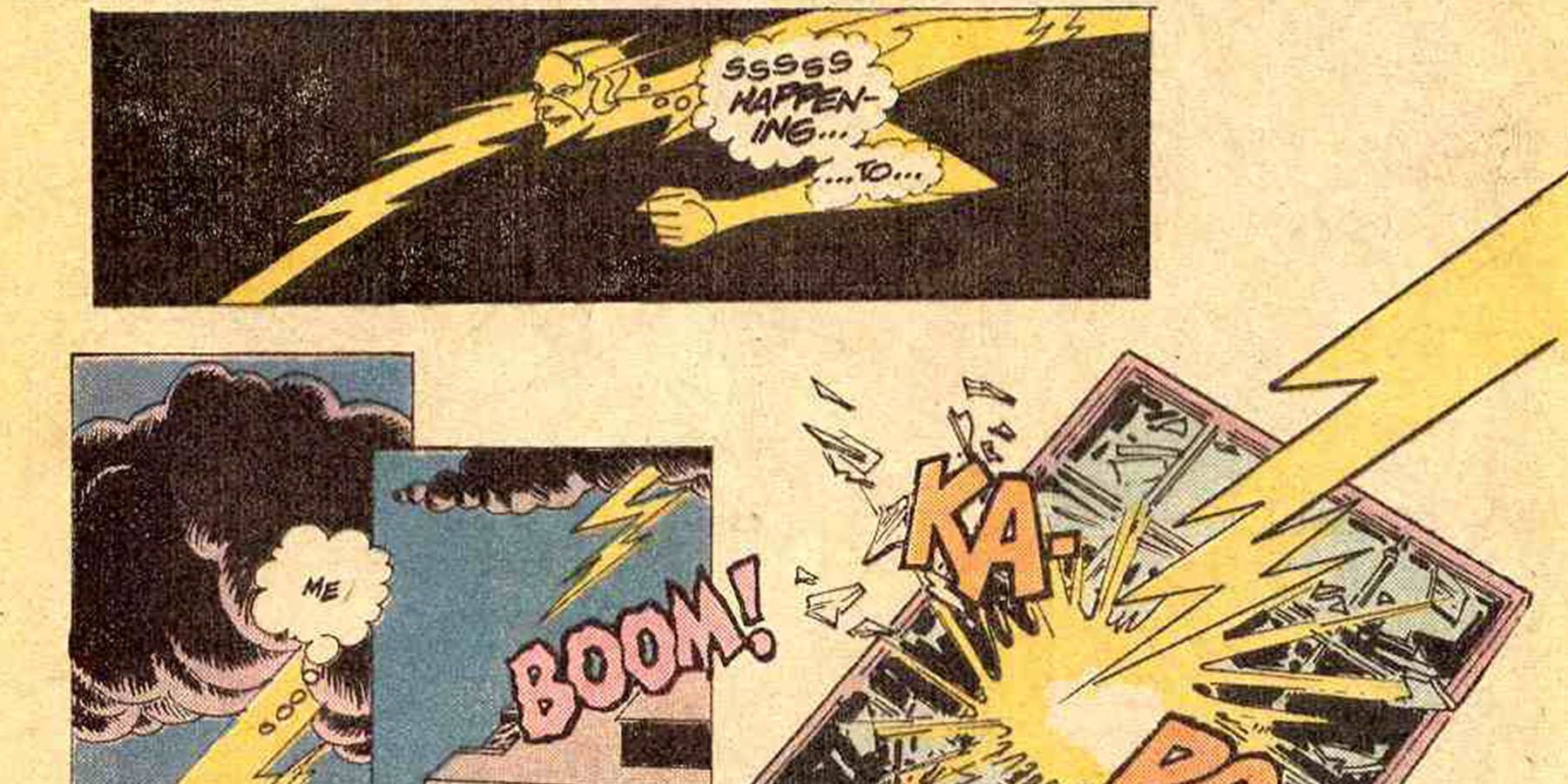 The Flash se convierte en el rayo que lo golpeó en el pasado