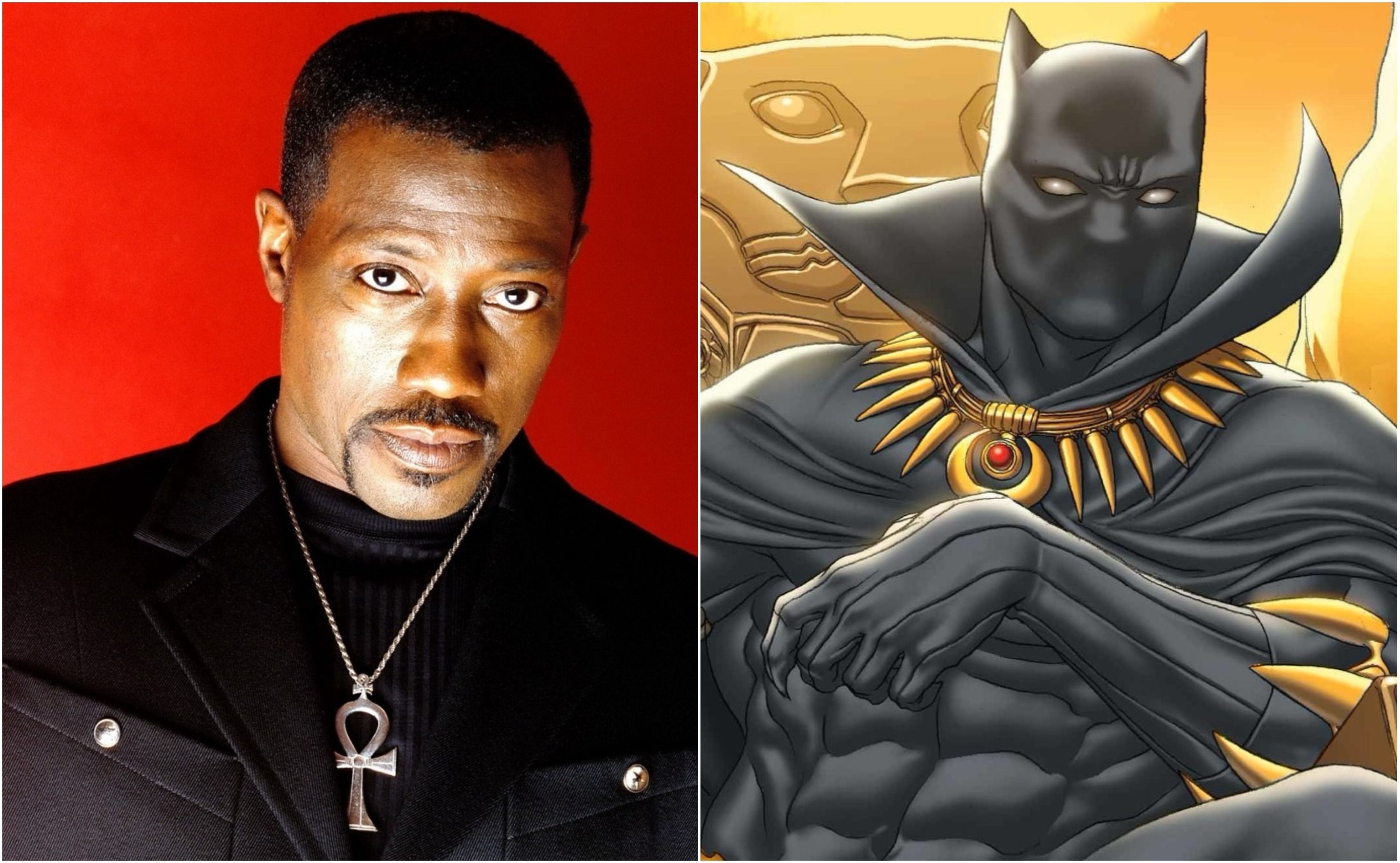 Wesley Snipes and Black Panther