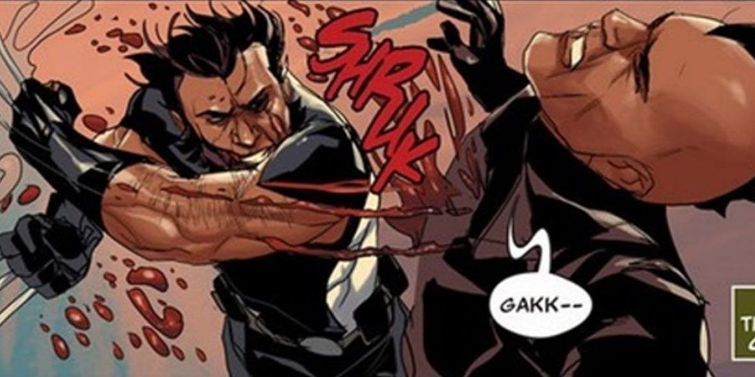 Wolverine kills his son, Daken, in Marvel Comics.