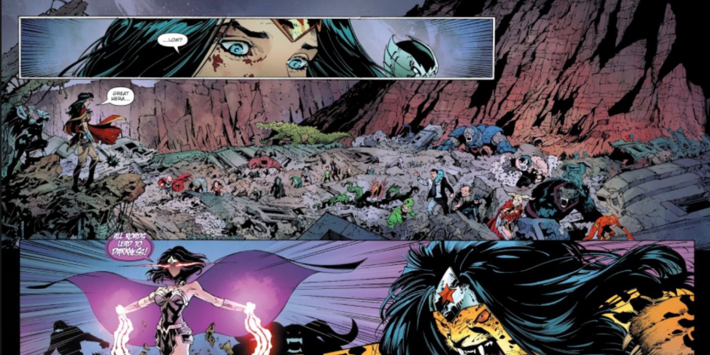 Wonder Woman warcry Dark Knights Metal