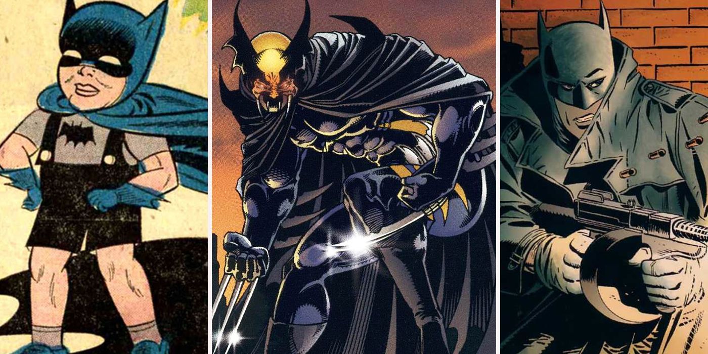 Alternate Universe Versions Of Batman Stronger And Weaker