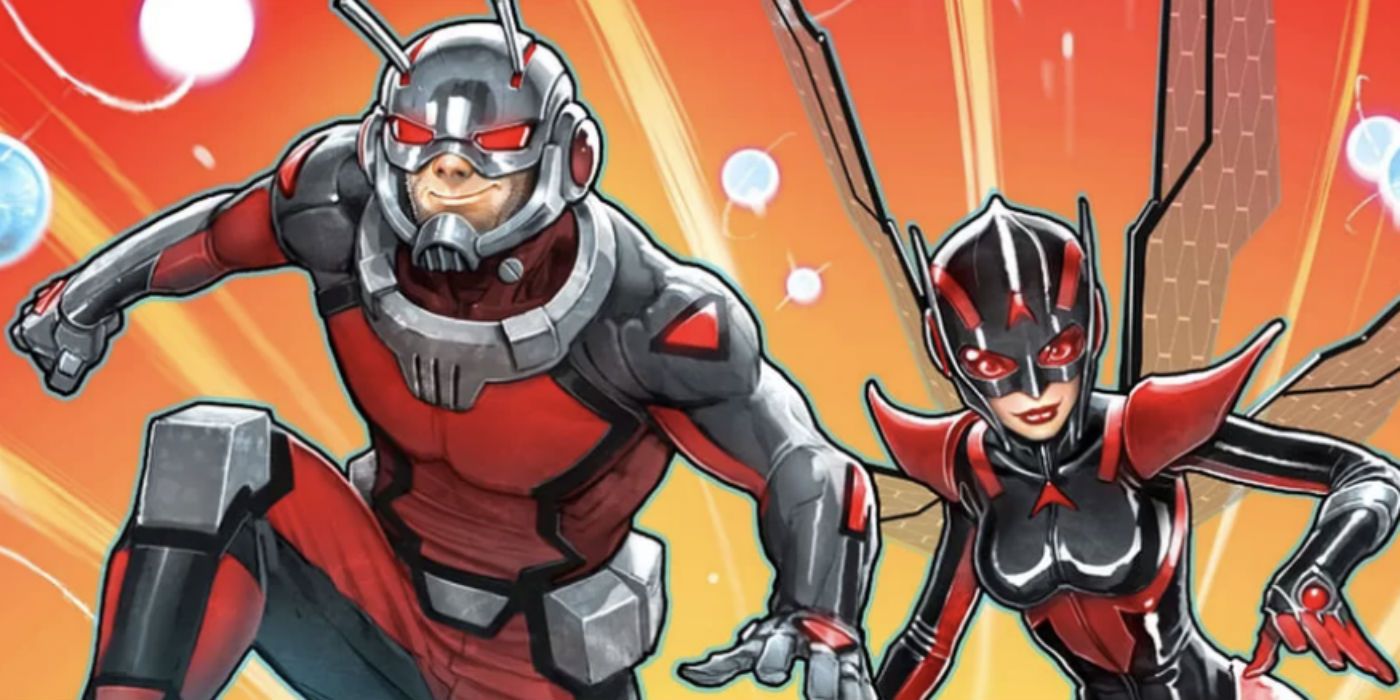 An image of Ant-Man and the Wasp, sporting red and black costumes