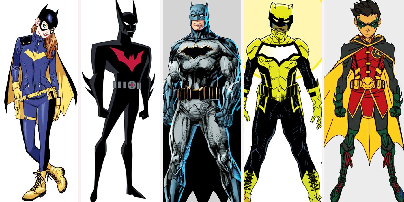 batman family suits