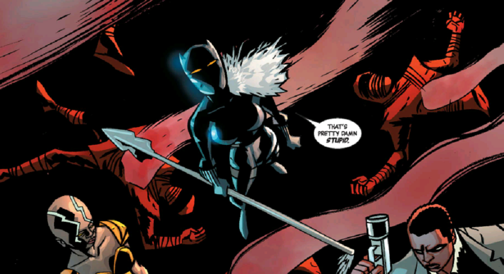 Black Panther Shuri takes on the Hand in Wakanda