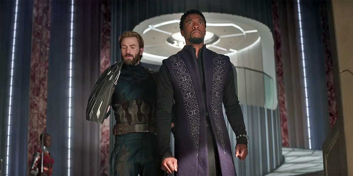 Captain America's new shield in Avengers: Infinity War