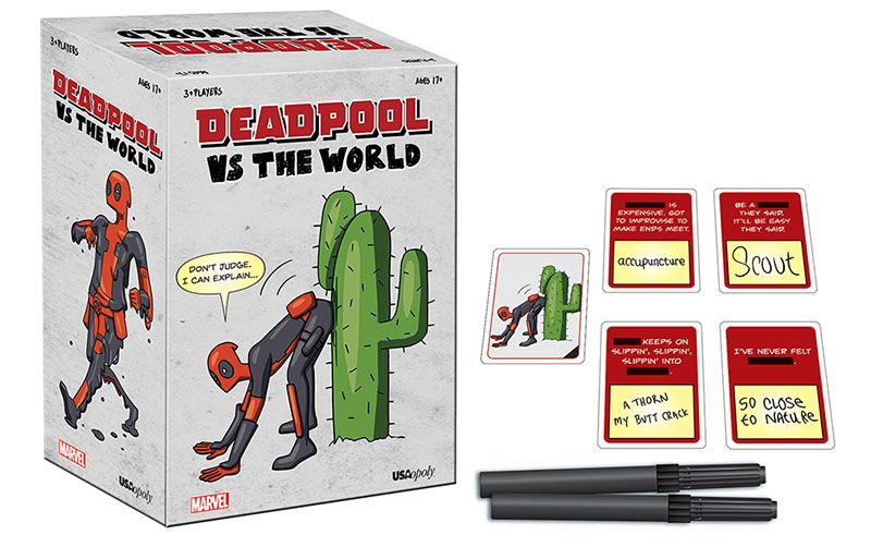deadpool vs the world box