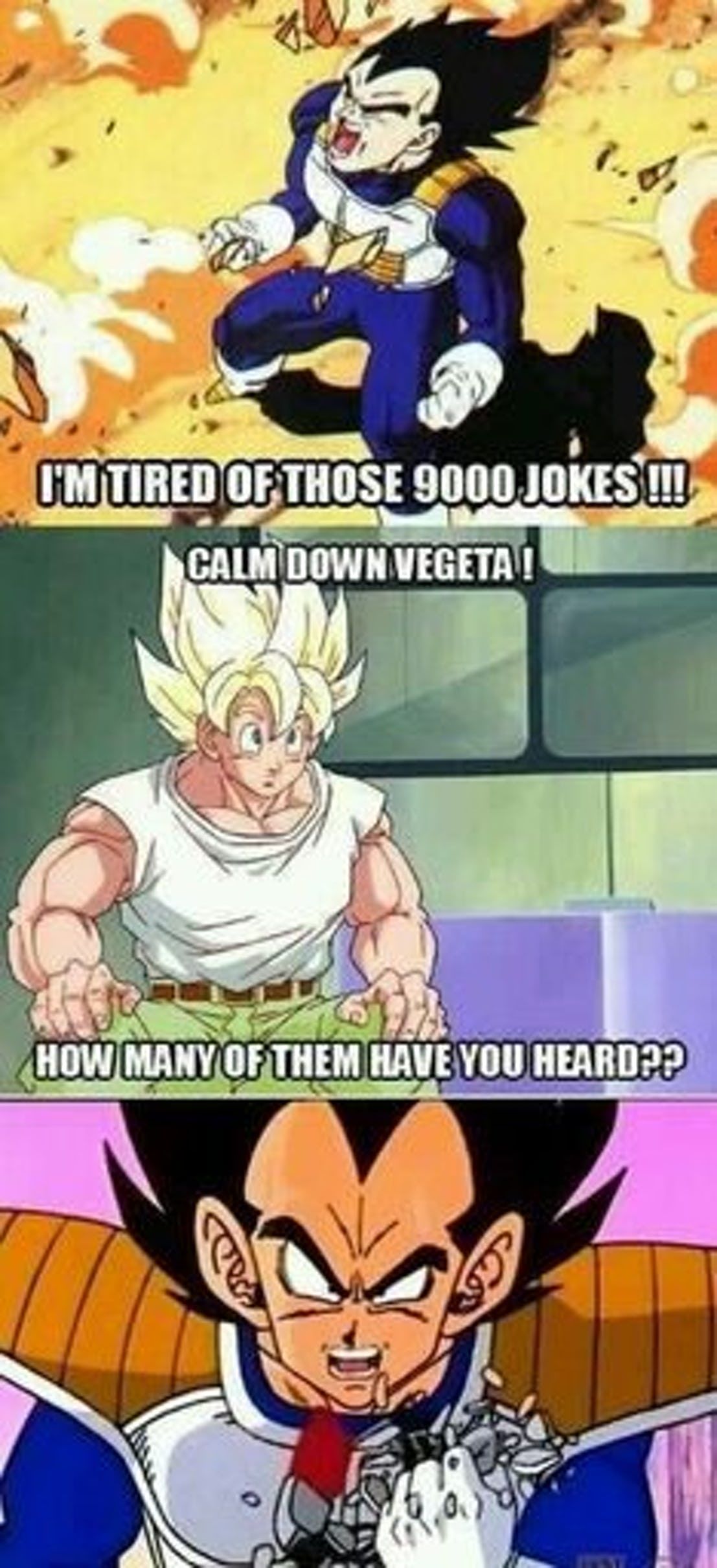 Dragon Ball 16 Hilarious Goku Vs Vegeta Memes 4520