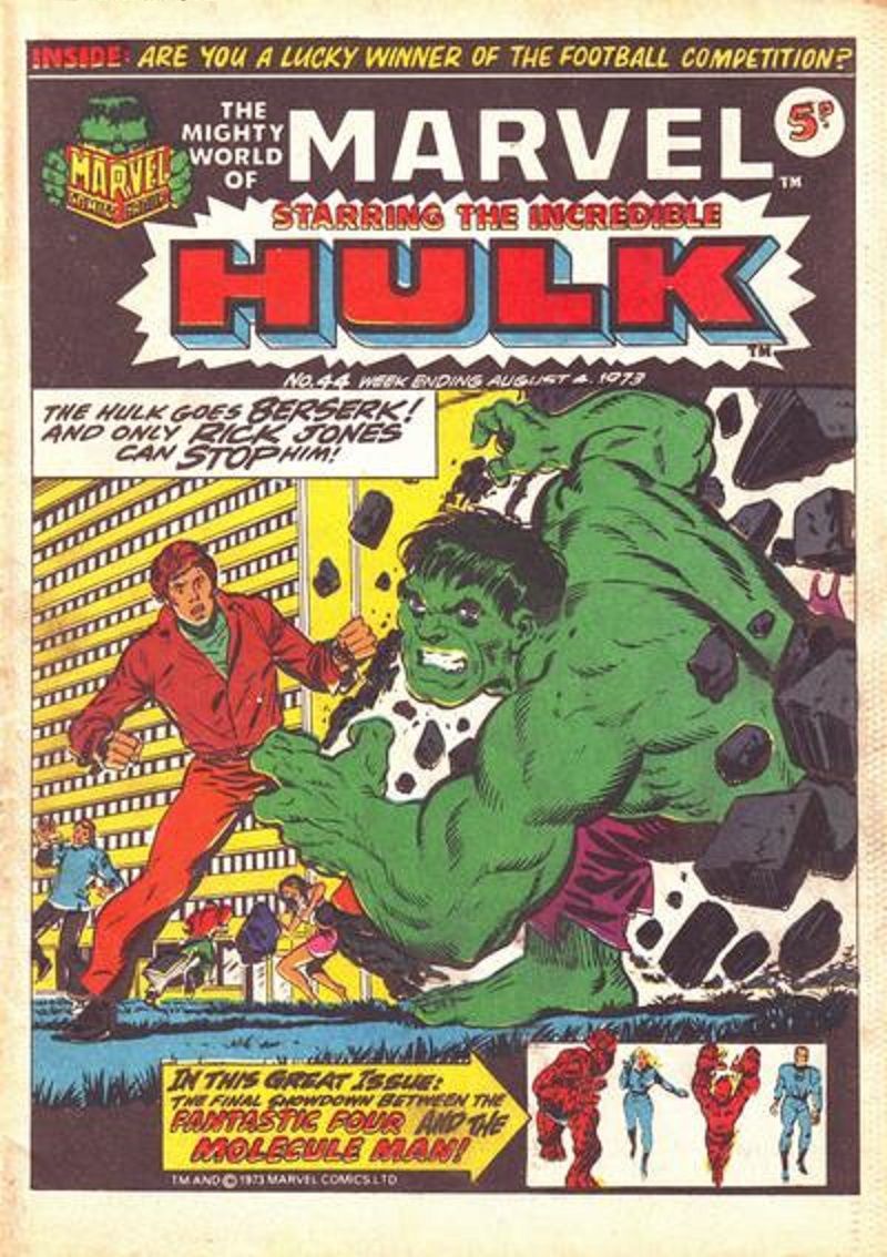 How Hulk vs. Captain Marvel Was Reprinted Sans Captain Marvel