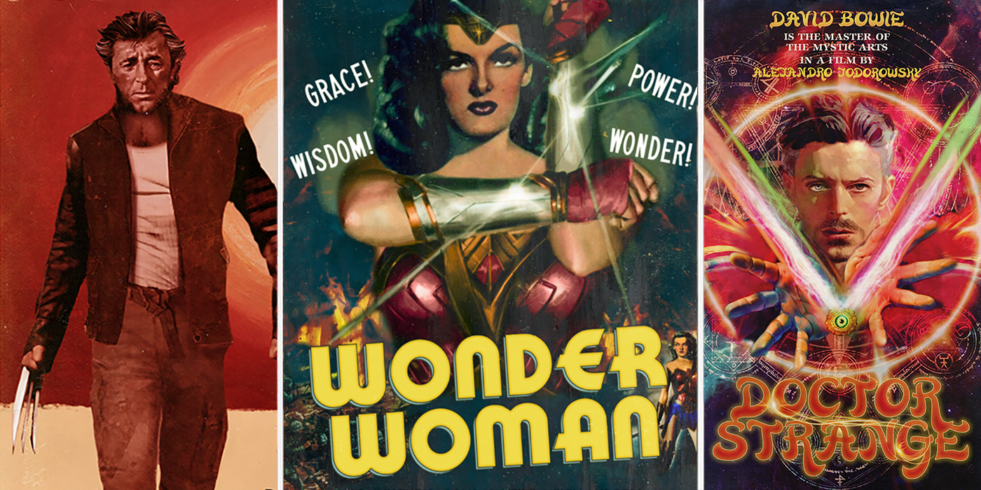 Superhero Movie Poster Ranking. Graphic designers over-analyse