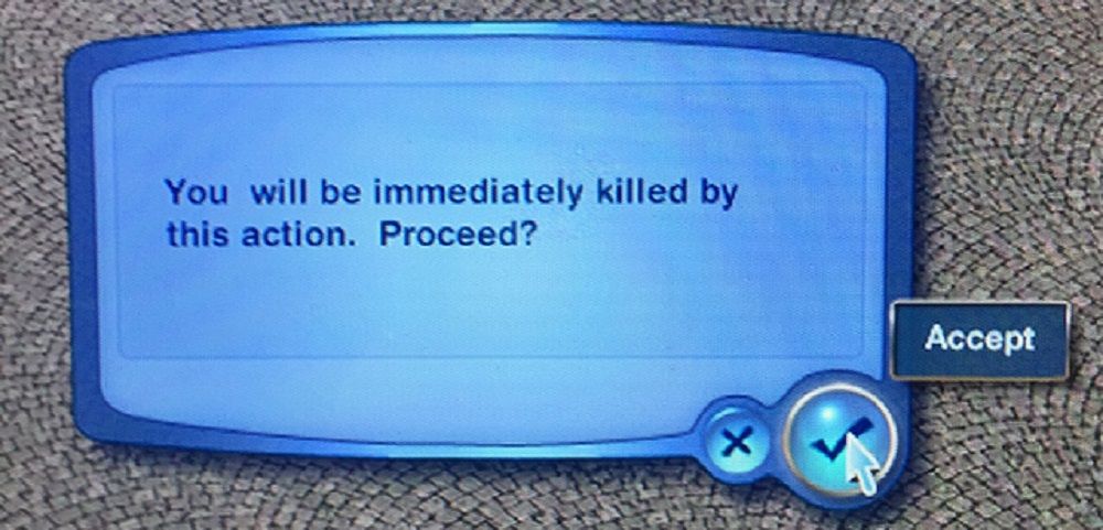The Sims Killed Immediately