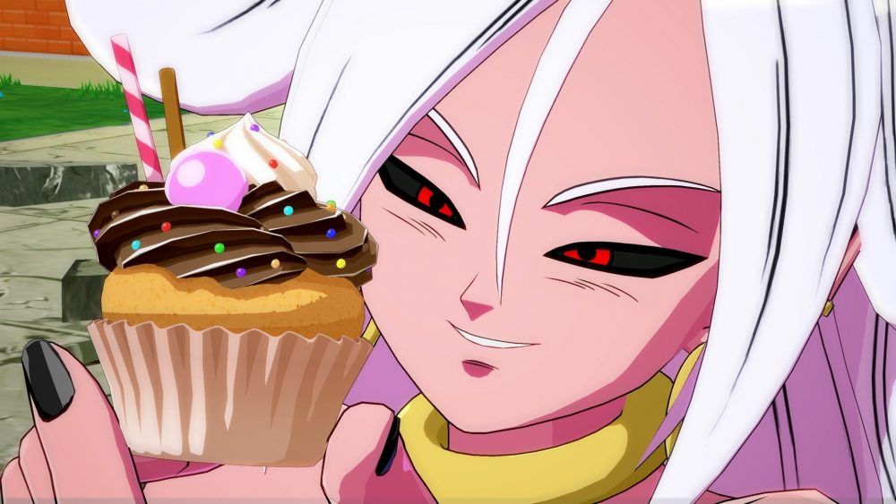 Android 21 Majin form from Dragon Ball FIghterz