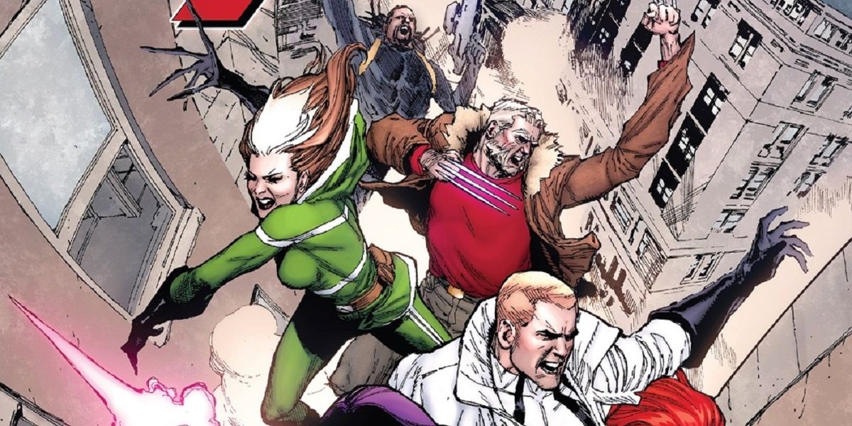 Astonishing X-Men 9 cover header Bishop Old Man Logan Rogue X