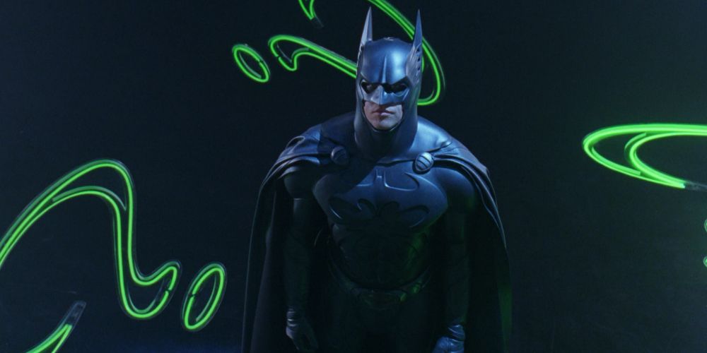 Val Kilmer in Batman Forever's prototype Sonar Suit