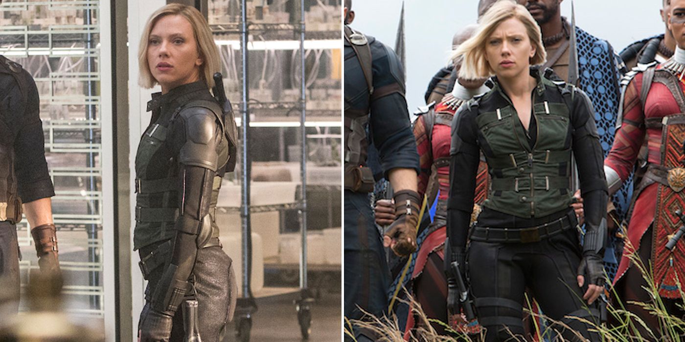 Black Widow Avengers Infinity War Scarlett Johansson
