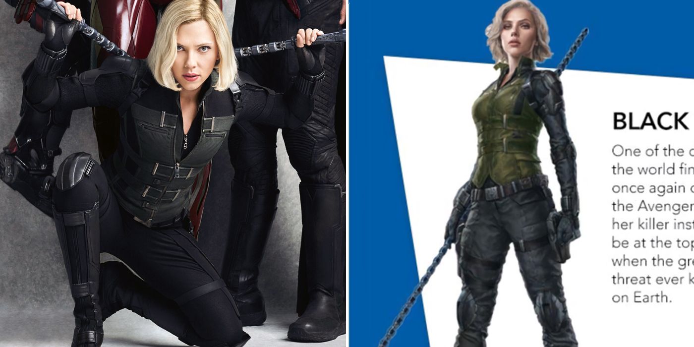 Black Widow Avengers Infinity War Scarlett Johansson