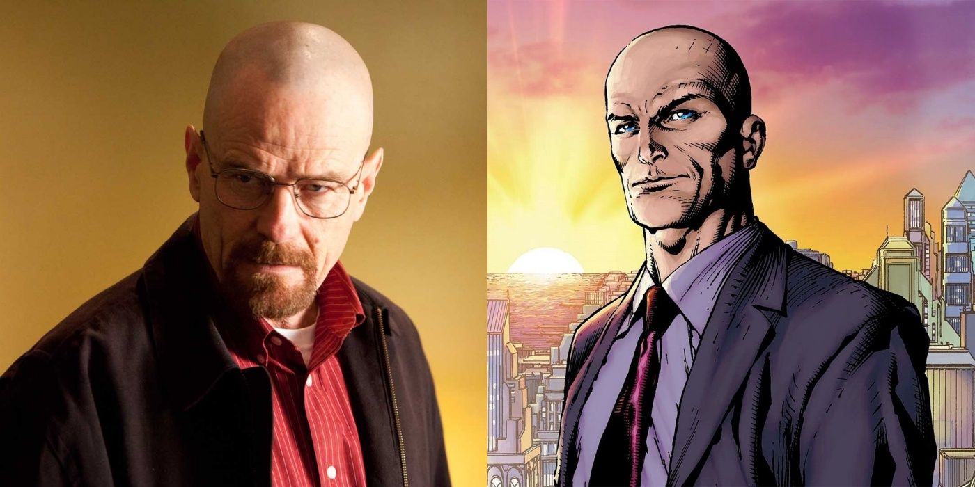 Bryan Cranston and Lex Luthor