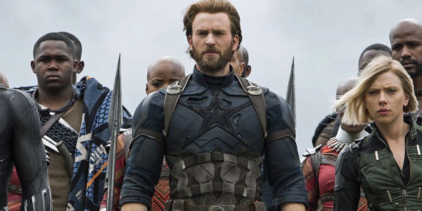 Captain America Chris Evans Avengers Infinity War