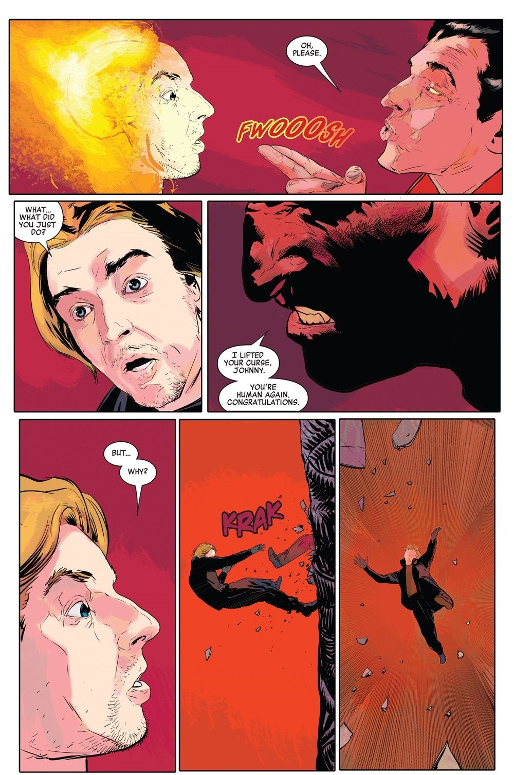 Doctor Strange Damnation Johnny Blaze death