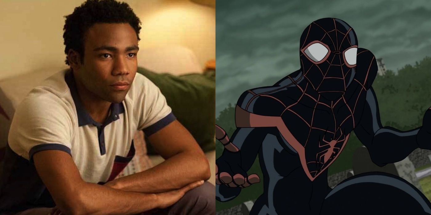 Donald Glover and Spider-Man