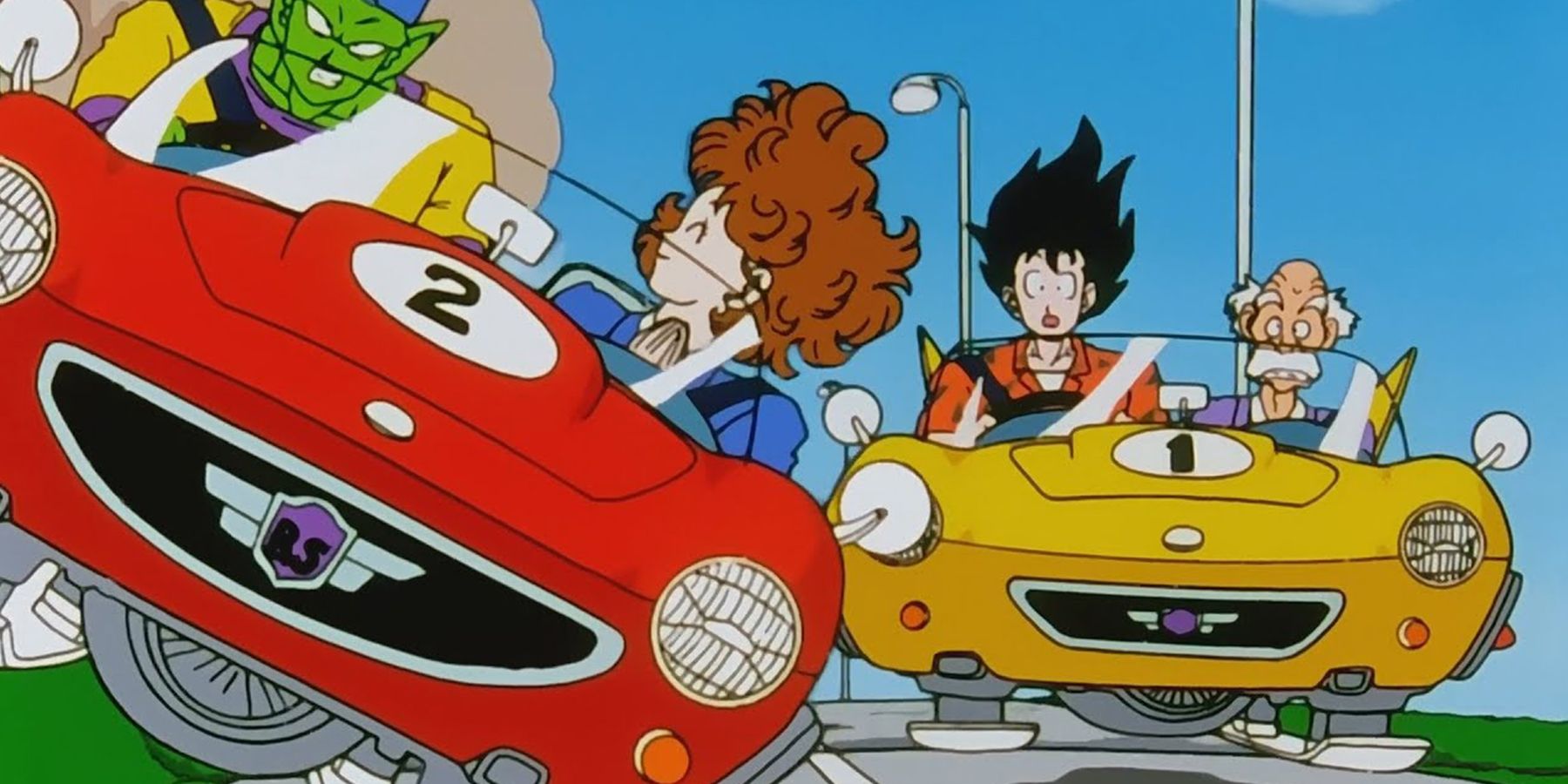 Goku and Piccolo learn how to drive in filler episode of Dragon Ball Z