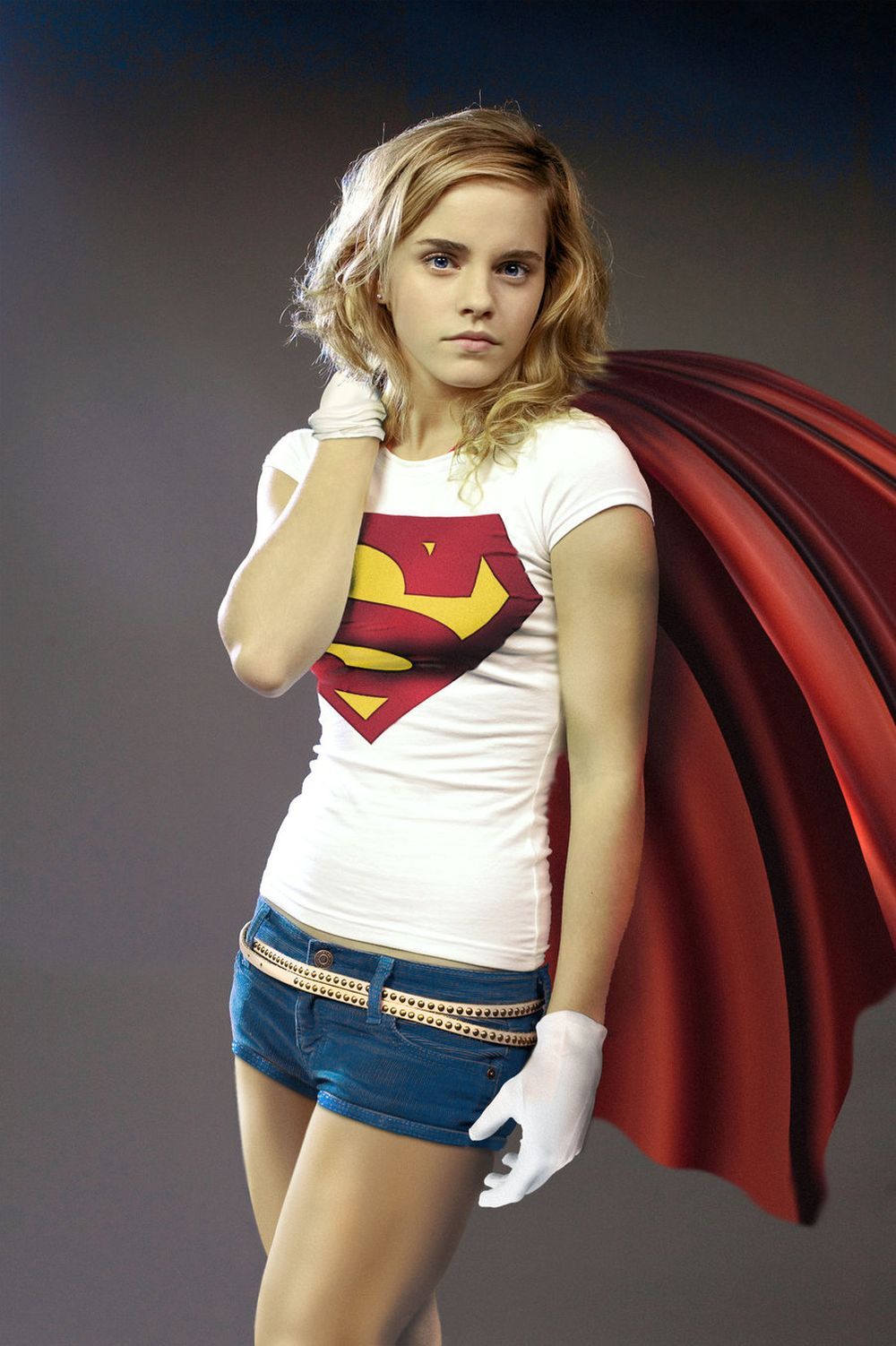 Emma Watson as Supergirl
