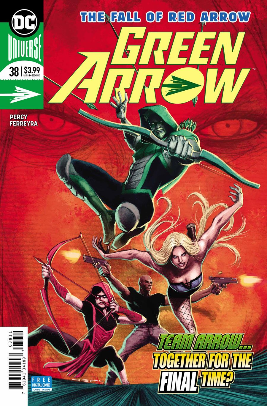 green arrow comic book covers