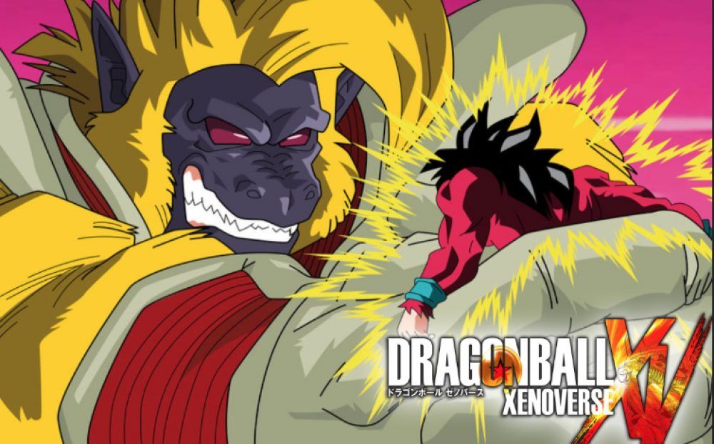 Golden Ape and Goku in Dragon Ball Xenoverse