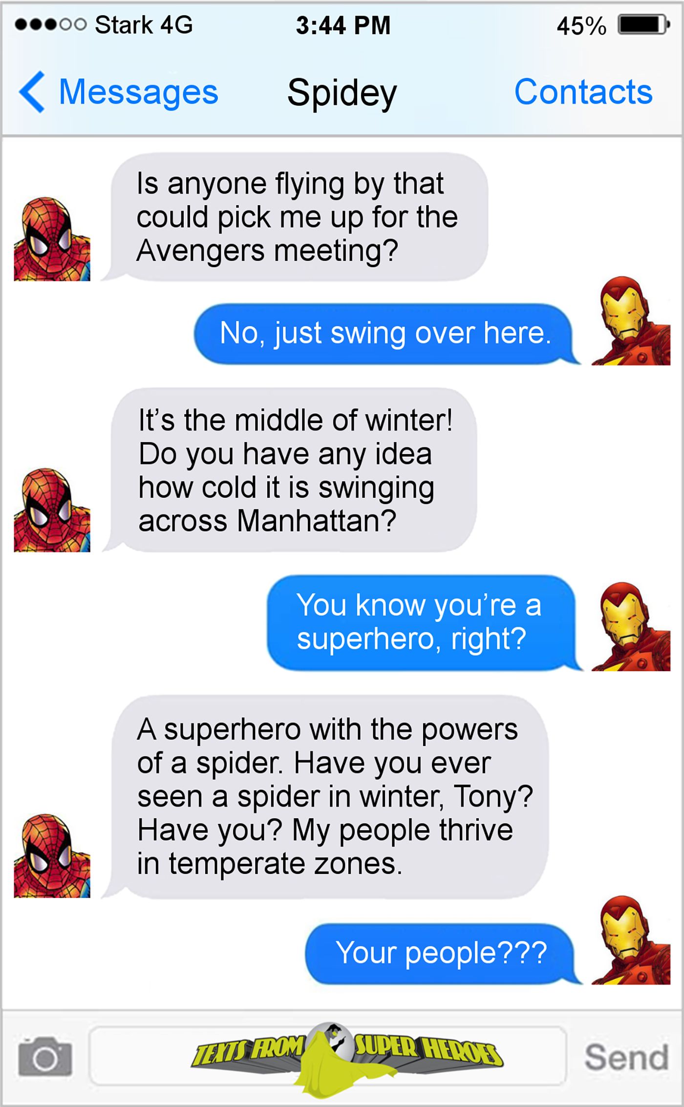 Iron Man Spider-Man Ride