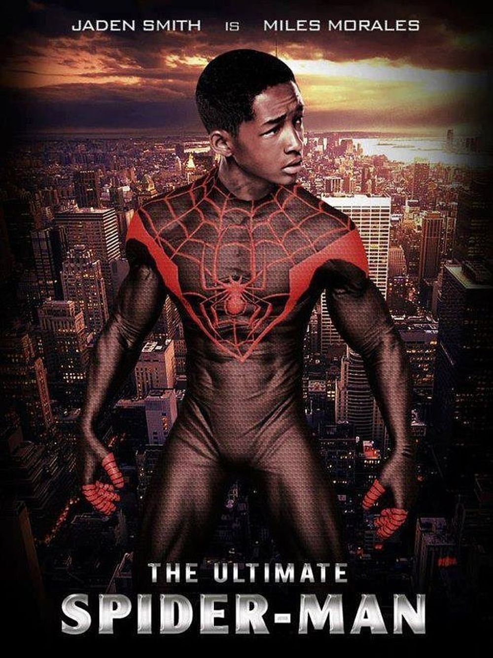Jaden Smith as Ultimate Spider-Man