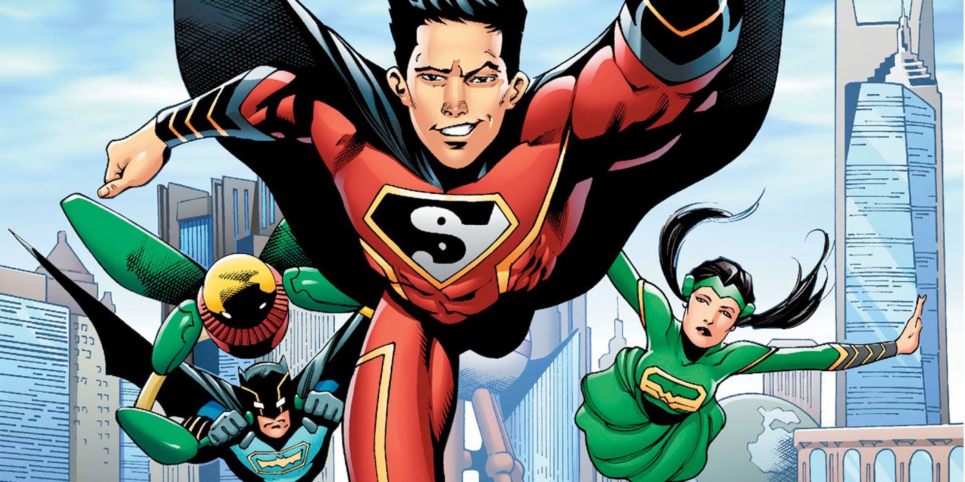 Gene Yang's New Super-Man leads the Justice League of China in DC Comics