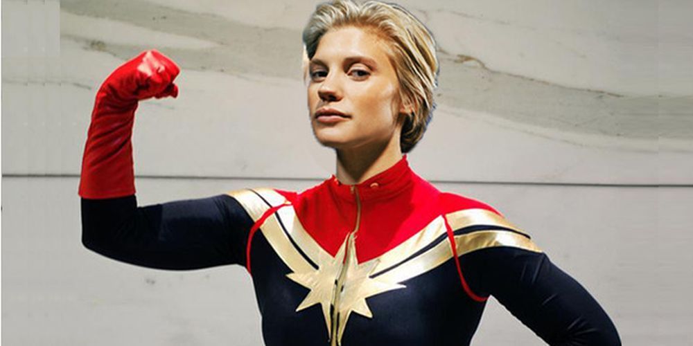Katee Sackhoff as Captain Marvel