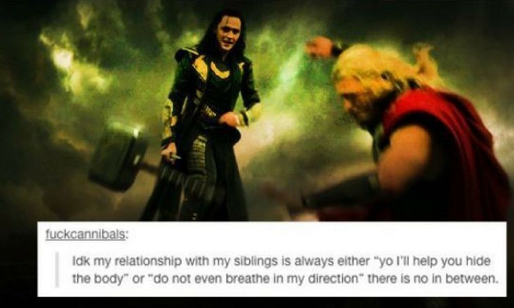 Loki Thor no in between meme