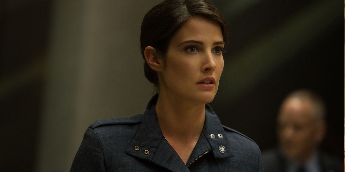 SHIELD agent Maria Hill played by Colbie Smulders in the MCU