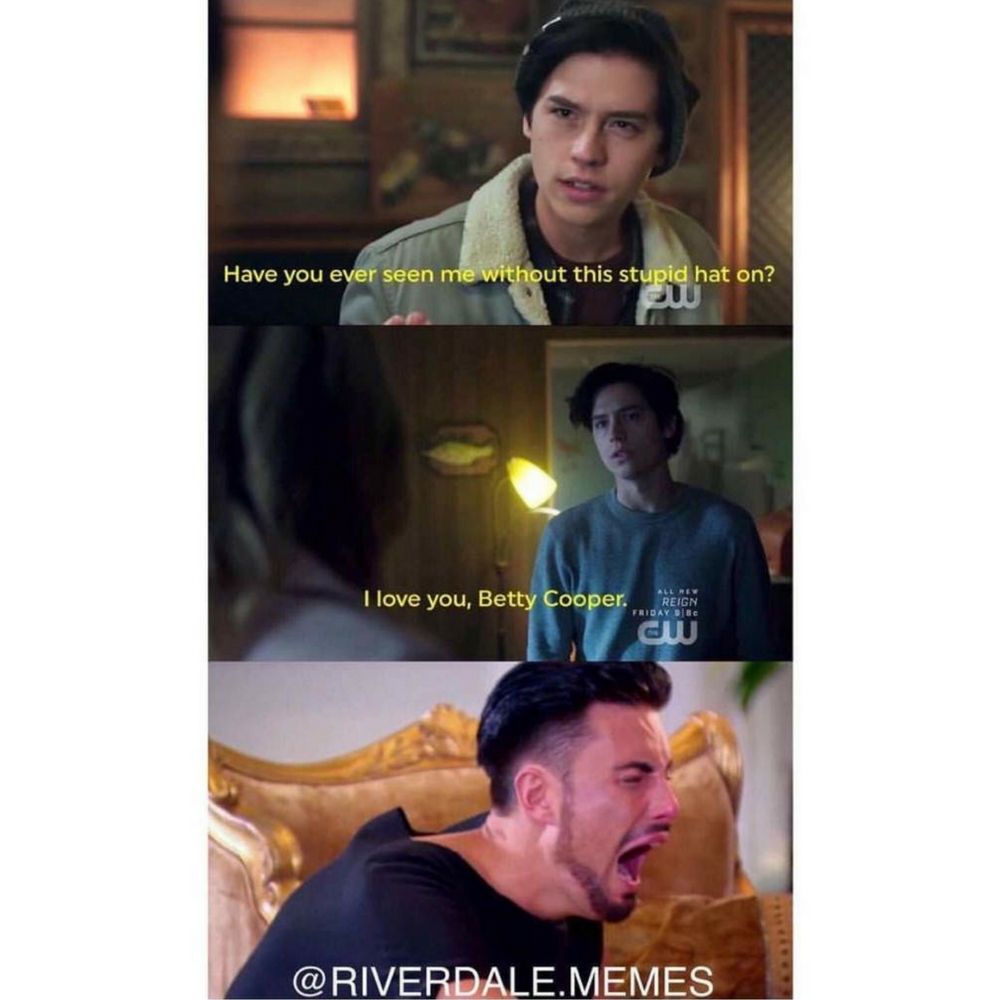 Riverdale meme Jughead hat