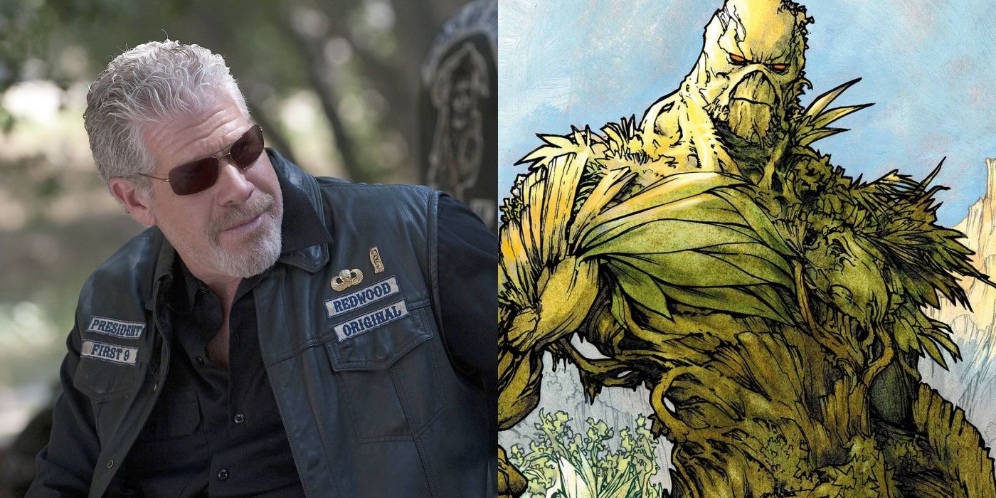 Ron Perlman and Swamp Thing