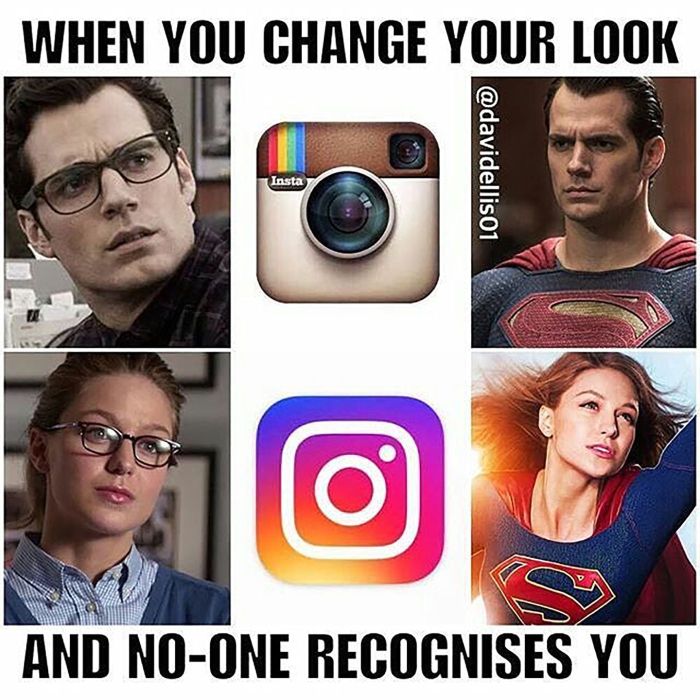 Supergirl Glasses