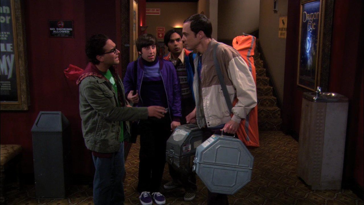 The Big Bang Theory Sheldon steals Indiana Jones