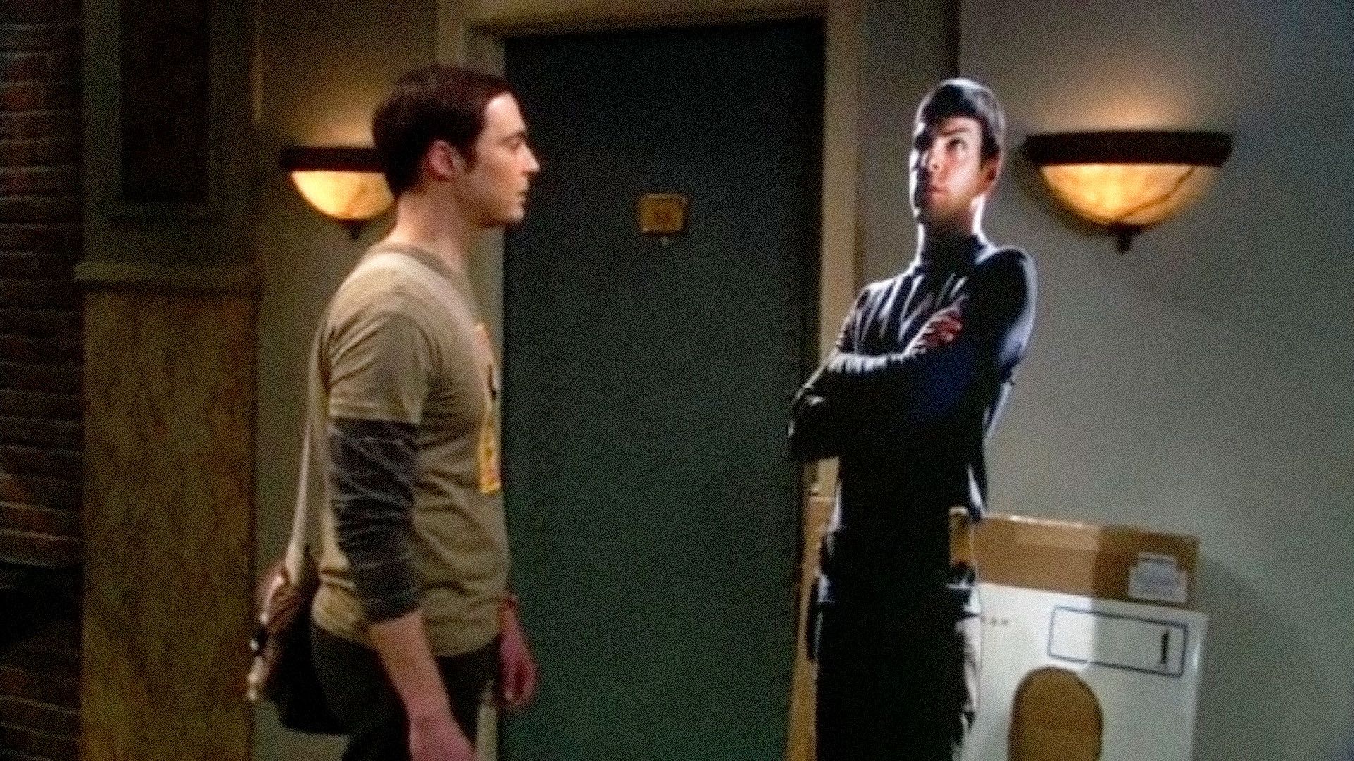 The Big Bang Theory Spock cardboard