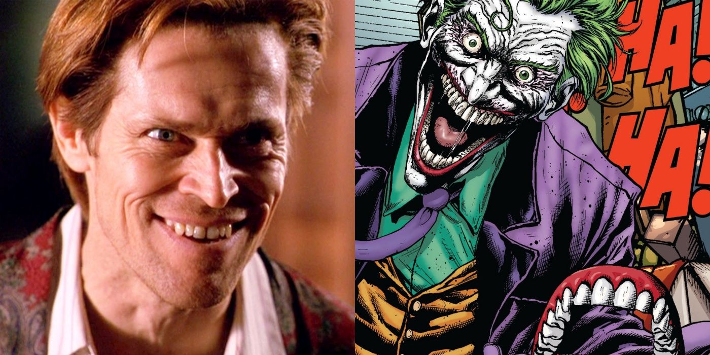 Willem Dafoe and The Joker