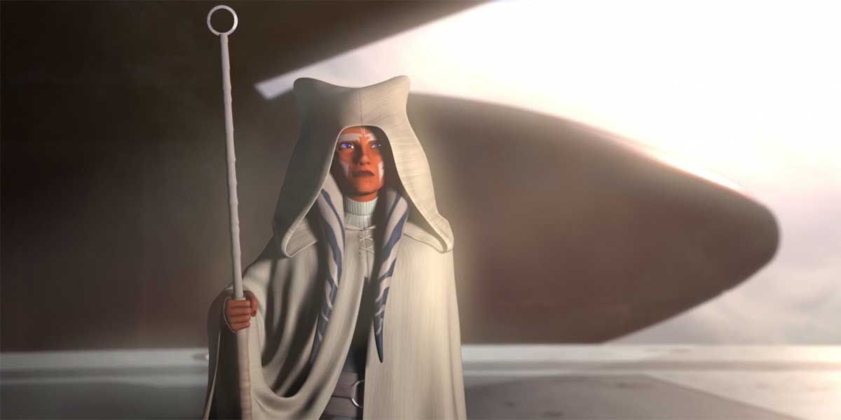 Ahsoka Tano in the Star Wars Rebels finale