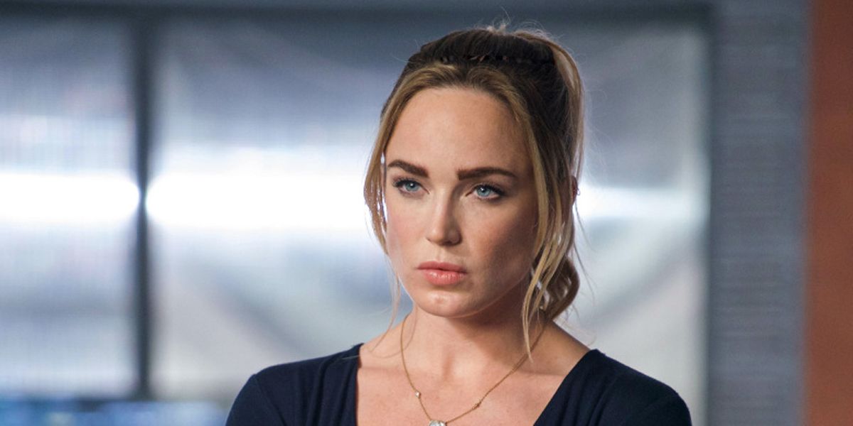 Caity Lotz as Sara Lance on Legends of Tomorrow