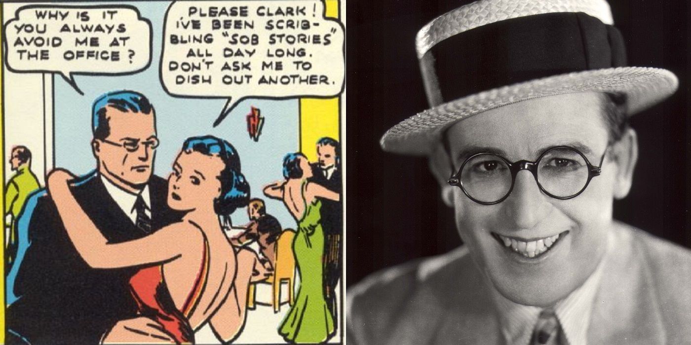 Før gør dig irriteret dreng The Origin of Clark Kent's Glasses Disguise