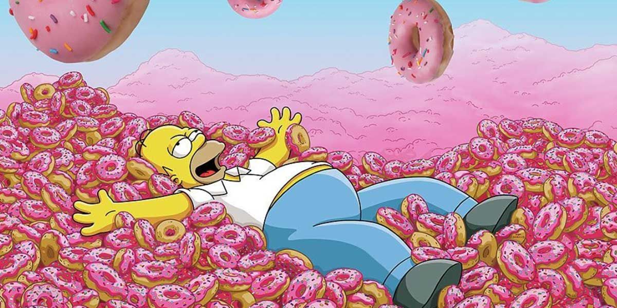 Krispy Kreme Simpsons Doughnut