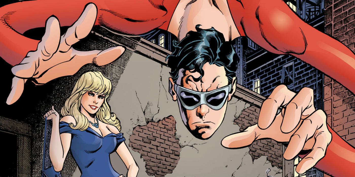 An image of Plastic Man from his comic series written by Gail Simone.