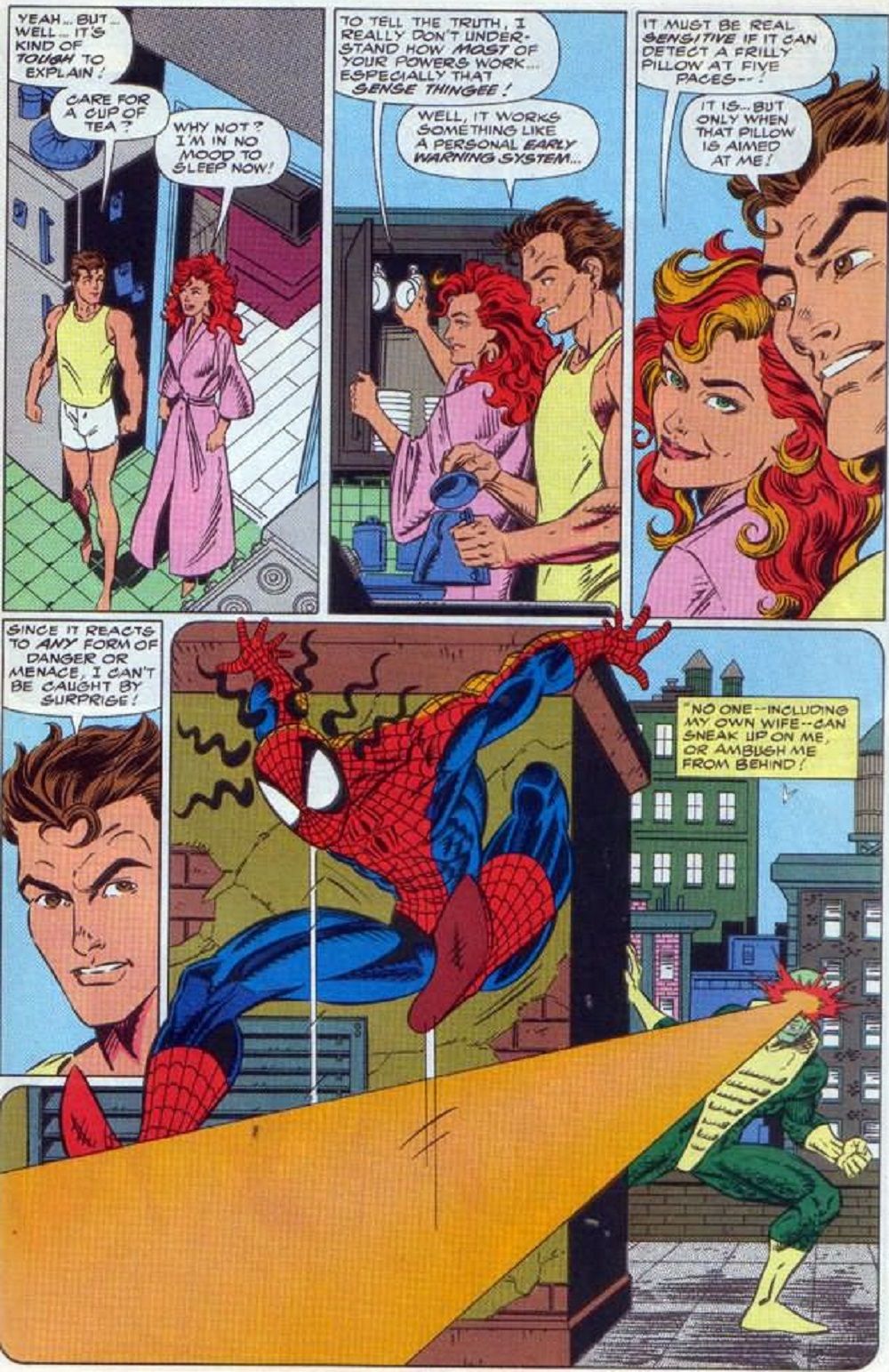 Can Spider-Man 'See' Danger With His Spider-Sense?